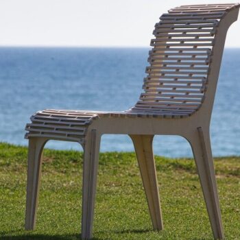 Intra απο ξύλο plywood 3mm-4mm πάχος – Ξύλινη καρέκλα Carta 40x45 cm INTRAVECTRY-MY554687 - Image 1