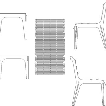 Intra απο ξύλο plywood 3mm-4mm πάχος – Ξύλινη καρέκλα Carta 40x45 cm INTRAVECTRY-MY554687 - Image 4