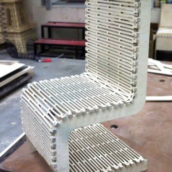 Intra απο ξύλο plywood 3mm-4mm πάχος – Κομψή λίμα καρέκλας μεντεσέδων Living 15x15 cm INTRAVECTRY-MY554689 - Image 1