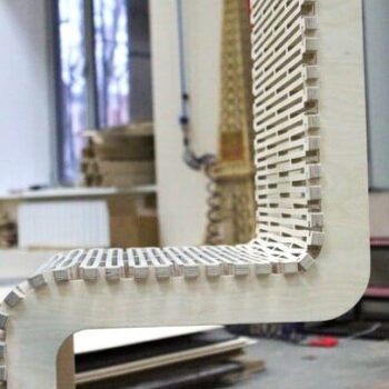 Intra απο ξύλο plywood 3mm-4mm πάχος – Κομψή λίμα καρέκλας μεντεσέδων Living 15x15 cm INTRAVECTRY-MY554689 - Image 2