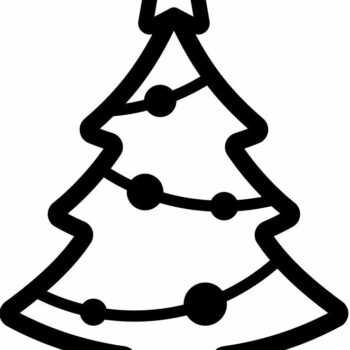 Intra απο ξύλο plywood 3mm-4mm πάχος – Στολίδι χειροτεχνίας χριστουγεννιάτικου δέντρου 25x25 cm INTRAVECTRY-MY549456 - Image 3