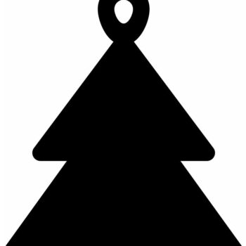 Intra απο ξύλο plywood 3mm-4mm πάχος – Κενό στολίδι χριστουγεννιάτικου δέντρου 15x15 cm INTRAVECTRY-MY559811 - Image 3