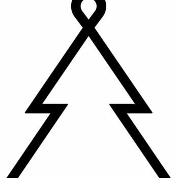 Intra απο ξύλο plywood 3mm-4mm πάχος – Κοίλη διακόσμηση χριστουγεννιάτικου δέντρου 10x10 cm INTRAVECTRY-MY559814 - Image 3