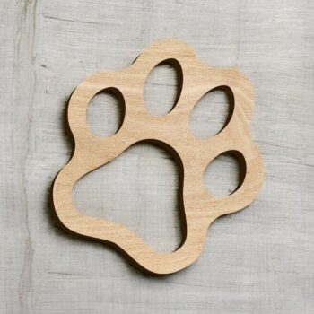 Intra απο ξύλο plywood 3mm-4mm πάχος – Σχήμα αποκοπής εκτύπωσης ποδιών για χειροτεχνία 15x15 cm INTRAVECTRY-MY542795 - Image 1