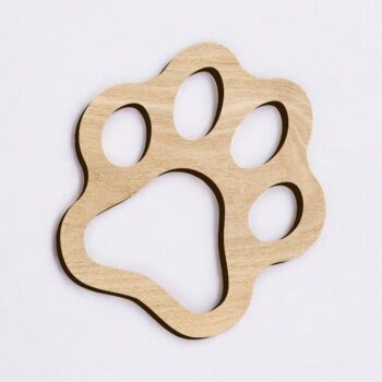 Intra απο ξύλο plywood 3mm-4mm πάχος – Σχήμα αποκοπής εκτύπωσης ποδιών για χειροτεχνία 15x15 cm INTRAVECTRY-MY542795 - Image 2