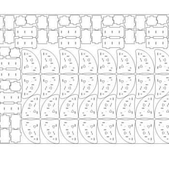 Intra απο ξύλο plywood 3mm-4mm πάχος – Πολυλειτουργικό κουτί αποθήκευσης σπιτιού 45x50 cm INTRAVECTRY-MY542818 - Image 3
