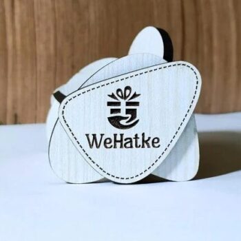 Intra απο ξύλο plywood 3mm-4mm πάχος – Ξύλινη θήκη επισκεπτηρίου για γραφείο 20x20 cm INTRAVECTRY-MY544551 - Image 1