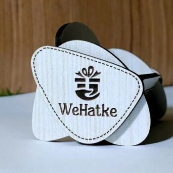 Intra απο ξύλο plywood 3mm-4mm πάχος – Ξύλινη θήκη επισκεπτηρίου για γραφείο 20x20 cm INTRAVECTRY-MY544551 - Image 2