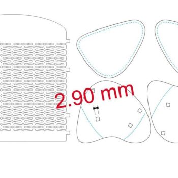 Intra απο ξύλο plywood 3mm-4mm πάχος – Ξύλινη θήκη επισκεπτηρίου για γραφείο 20x20 cm INTRAVECTRY-MY544551 - Image 4