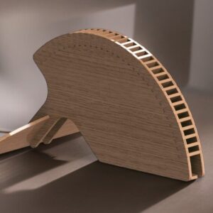 Intra απο ξύλο plywood 3mm-4mm πάχος – Βάση στήριξης USB με 32 υποδοχές 50x60 cm INTRAVECTRY-MY554063