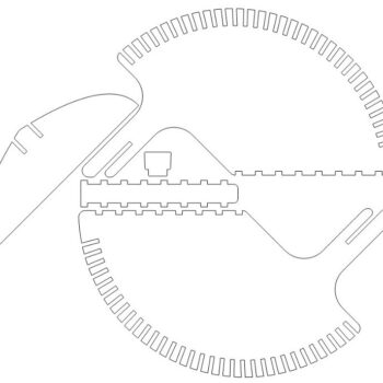 Intra απο ξύλο plywood 3mm-4mm πάχος – Βάση στήριξης USB με 32 υποδοχές 15x15 cm INTRAVECTRY-MY552162 - Image 2