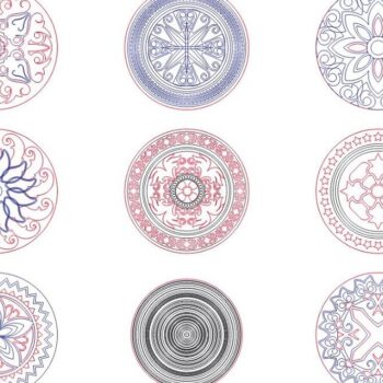 Intra απο ξύλο plywood 3mm-4mm πάχος – Σουβέρ Mandala 30x35 cm INTRAVECTRY-MY547038 - Image 2