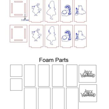 Intra απο ξύλο plywood 3mm-4mm πάχος – Θήκη για μαχαιροπίρουνα τσαγιού ξύλο CDR SVG 20x20 cm INTRAVECTRY-MY557702 - Image 5