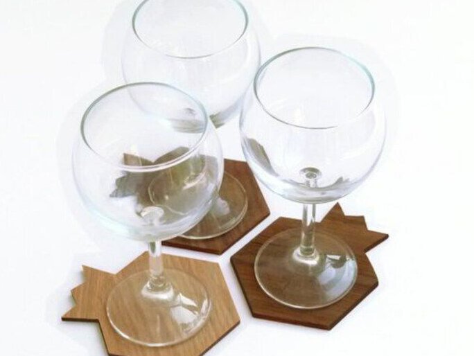 Intra απο ξύλο plywood 3mm-4mm πάχος – Σουβέρ Ξύλινο Ρόδι 25x25 cm INTRAVECTRY-MY547591