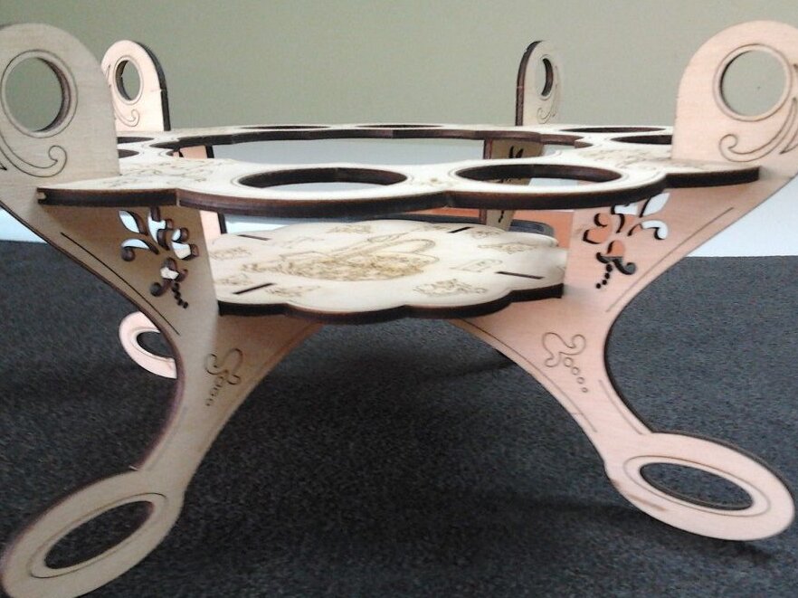 Intra απο ξύλο plywood 3mm-4mm πάχος – ξύλο βάσης θήκης πασχαλινών αυγών και κέικ 25x25 cm INTRAVECTRY-MY552387