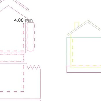 Intra απο ξύλο plywood 3mm-4mm πάχος – Θήκη κλειδιού γραμματοκιβωτίου εσωτερικού χώρου 20x25 cm INTRAVECTRY-MY542945 - Image 2