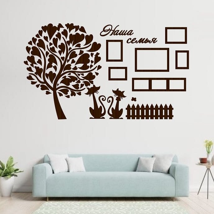 Intra απο ξύλο plywood 3mm-4mm πάχος – ξύλο κορνίζας Peacock Tree 40x45 cm INTRAVECTRY-MY542981