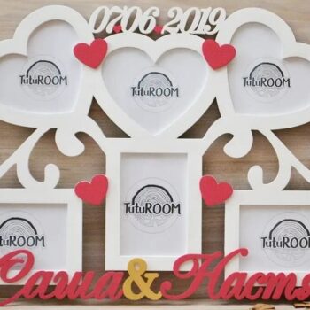 Intra απο ξύλο plywood 3mm-4mm πάχος – ξύλο κορνίζας κολάζ γάμου 50x60 cm INTRAVECTRY-MY542991 - Image 2