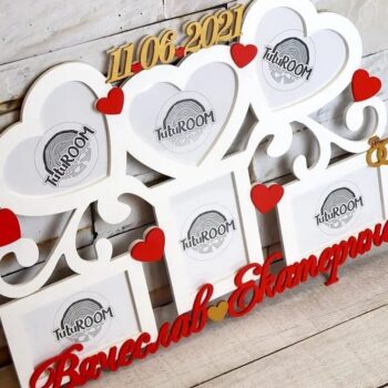 Intra απο ξύλο plywood 3mm-4mm πάχος – ξύλο κορνίζας κολάζ γάμου 50x60 cm INTRAVECTRY-MY542991 - Image 3