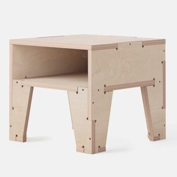 Intra απο ξύλο plywood 3mm-4mm πάχος – ξύλο κομοδίνου από κόντρα πλακέ 20x25 cm INTRAVECTRY-MY543030 - Image 1