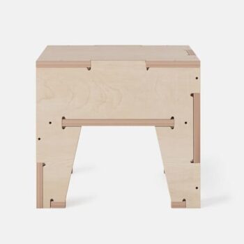 Intra απο ξύλο plywood 3mm-4mm πάχος – ξύλο κομοδίνου από κόντρα πλακέ 20x25 cm INTRAVECTRY-MY543030 - Image 3