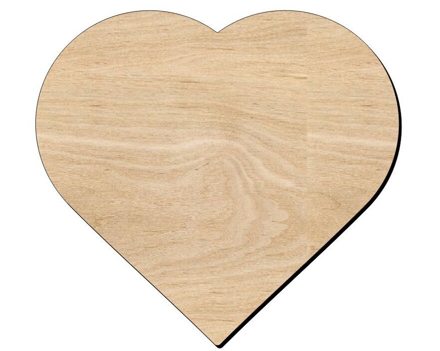 Intra απο ξύλο plywood 3mm-4mm πάχος – Φυσικό ημιτελές ξύλινο κούφωμα καρδιάς για το ξύλο δημιουργικών χόμπι 50x60 cm INTRAVECTRY-MY543081