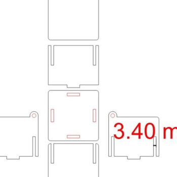 Intra απο ξύλο plywood 3mm-4mm πάχος – Ξύλινο δαχτυλίδι κουτί για γάμο 12x15 cm INTRAVECTRY-MY545949 - Image 3