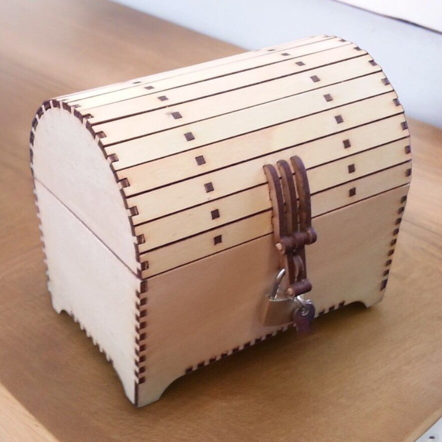 Intra απο ξύλο plywood 3mm-4mm πάχος – Κουτί αποθήκευσης Κασετίνα 30x35 cm INTRAVECTRY-MY547440