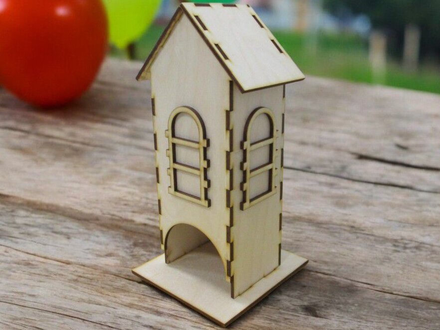 Intra απο ξύλο plywood 3mm-4mm πάχος – Διανομέας φακέλων τσαγιού 35x40 cm INTRAVECTRY-MY543264