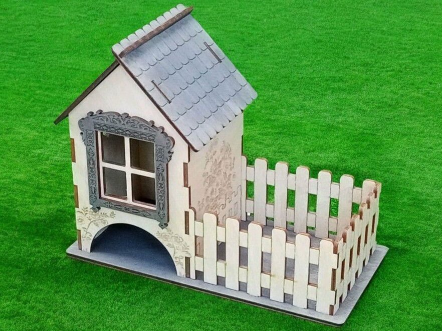 Intra απο ξύλο plywood 3mm-4mm πάχος – Δοχείο τσαγιού για φακελάκια τσαγιού 40x45 cm INTRAVECTRY-MY543147