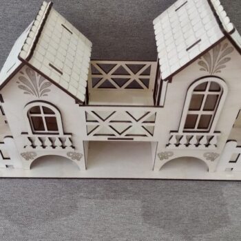 Intra απο ξύλο plywood 3mm-4mm πάχος – Τσάι Βίλα Σπίτι 15x20 cm INTRAVECTRY-MY557672 - Image 2