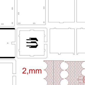 Intra απο ξύλο plywood 3mm-4mm πάχος – Tabernacle 3D Ξύλινο μοντέλο 50x60 cm INTRAVECTRY-MY559970 - Image 2