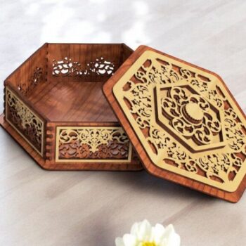 Intra απο ξύλο plywood 3mm-4mm πάχος – Ξύλινο κουτί κοσμημάτων 3mm 12x15 cm INTRAVECTRY-MY543188 - Image 2