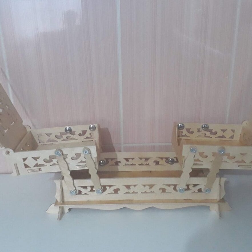 Intra απο ξύλο plywood 3mm-4mm πάχος – Προβολικό κουτί ραπτικής για λίμα κοσμήματος 25x25 cm INTRAVECTRY-MY558775