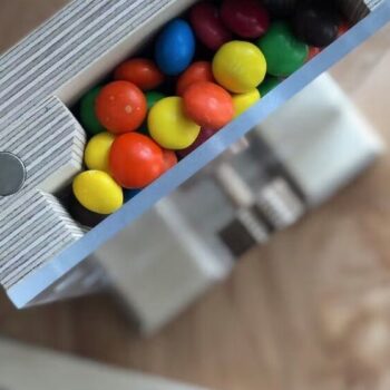 Intra απο ξύλο plywood 3mm-4mm πάχος – ξύλο CDR DXF SVG Μηχανή Ξύλινου Διανομέα Καραμελών 30x35 cm INTRAVECTRY-MY544437 - Image 2