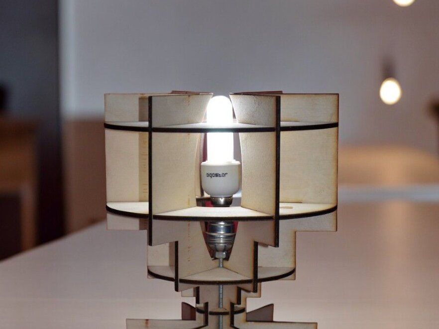 Intra απο ξύλο plywood 3mm-4mm πάχος – Φωτιστικό Lari από Ξύλινο Σχιστόλιθο 35x40 cm INTRAVECTRY-MY557883