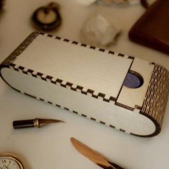 Intra απο ξύλο plywood 3mm-4mm πάχος – Ξύλινο κουτί γυαλιών 40x45 cm INTRAVECTRY-MY545982 - Image 1