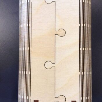 Intra απο ξύλο plywood 3mm-4mm πάχος – Μολύβι ψηλή θήκη για στυλό 35x40 cm INTRAVECTRY-MY558417 - Image 1