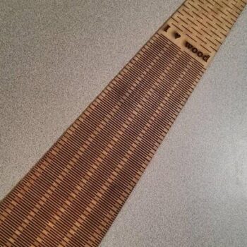 Intra απο ξύλο plywood 3mm-4mm πάχος – Μακρύ ξύλινο ξύλο γραβάτα 25x25 cm INTRAVECTRY-MY543388 - Image 1