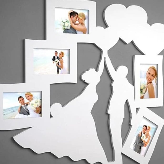 Intra απο ξύλο plywood 3mm-4mm πάχος – ξύλο Κορνίζα για Νεόνυμφους 30x35 cm INTRAVECTRY-MY558559