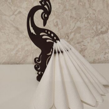 Intra απο ξύλο plywood 3mm-4mm πάχος – Βάση για χαρτοπετσέτα Peacock για ξύλο τραπεζαρίας 45x50 cm INTRAVECTRY-MY551317 - Image 3