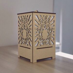 Intra απο ξύλο plywood 3mm-4mm πάχος – Ξύλινο LED Light Box 20x20 cm INTRAVECTRY-MY552154