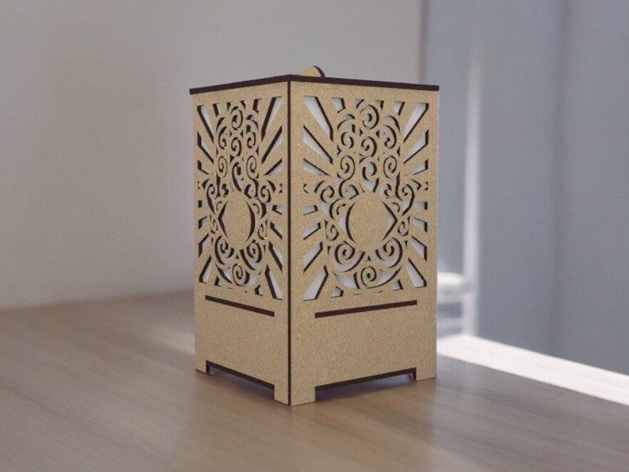 Intra απο ξύλο plywood 3mm-4mm πάχος – Ξύλινο LED Light Box 25x30 cm INTRAVECTRY-MY560269