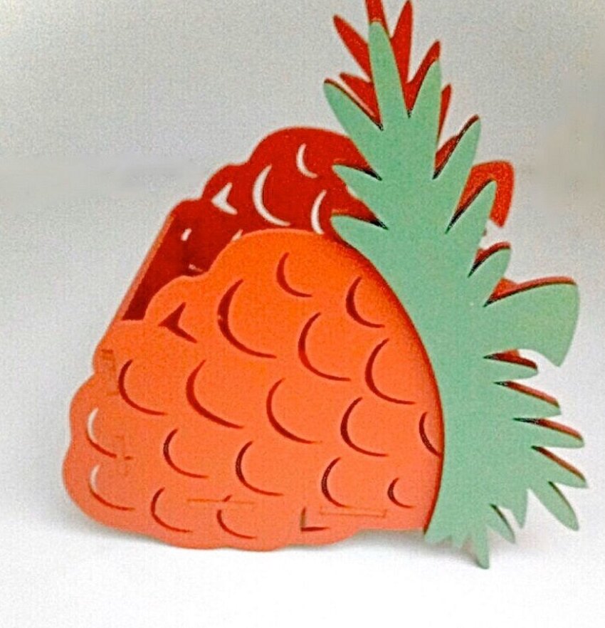 Intra απο ξύλο plywood 3mm-4mm πάχος – Ξύλινο ξύλο μολυβοθήκης ανανά 30x35 cm INTRAVECTRY-MY554168