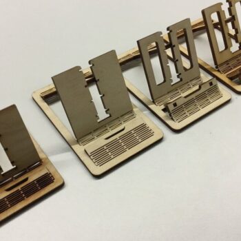 Intra απο ξύλο plywood 3mm-4mm πάχος – ξύλο βάσης κινητού τηλεφώνου Living Hinge 12x15 cm INTRAVECTRY-MY554338 - Image 2