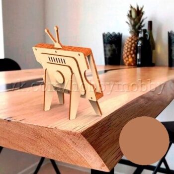 Intra απο ξύλο plywood 3mm-4mm πάχος – ξύλο ρετρό τηλεόρασης βάσης τηλεφώνου 25x25 cm INTRAVECTRY-MY554900 - Image 3