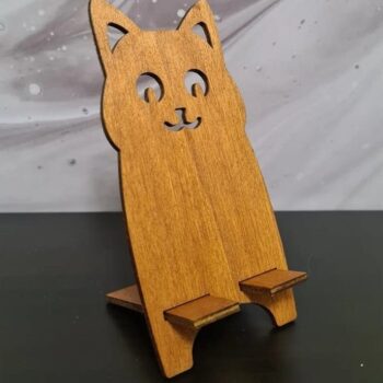 Intra απο ξύλο plywood 3mm-4mm πάχος – ξύλο βάσης τηλεφώνου Happy Cat 35x40 cm INTRAVECTRY-MY554993 - Image 1