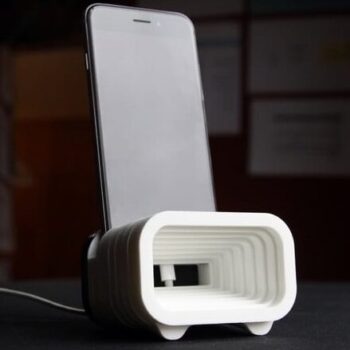 Intra απο ξύλο plywood 3mm-4mm πάχος – Ξύλινος Ενισχυτής για ξύλο Smartphone 30x30 cm INTRAVECTRY-MY555118 - Image 2