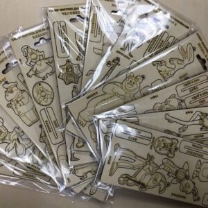 Intra απο ξύλο plywood 3mm-4mm πάχος – Ξύλινα ειδώλια παιχνίδια για χρωματισμό ξύλου 15x15 cm INTRAVECTRY-MY555006