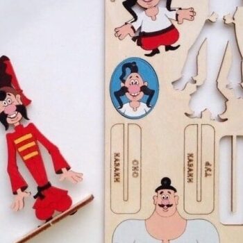 Intra απο ξύλο plywood 3mm-4mm πάχος – Ξύλινα ειδώλια παιχνίδια για χρωματισμό ξύλου 15x15 cm INTRAVECTRY-MY555006 - Image 2